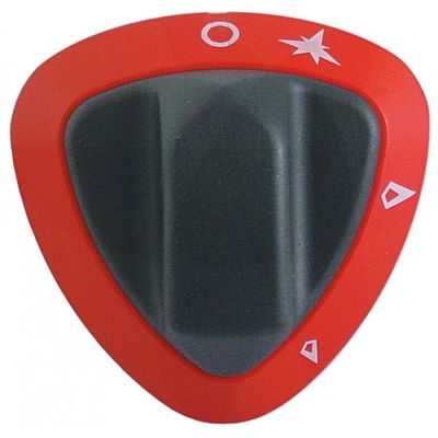 Buton robinet de gaz ø 77 mm, ax ø 10 x 8 mm, Angelo Po 6300489, Delta, Omega - 110899