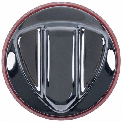 buton termostat de gaz T.max. 250°C 100-250°C ø 72mm ax ø 8x6,5mm aplatizare sus roșu