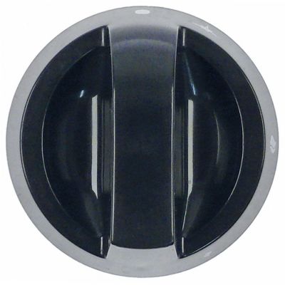 Buton pentru robinet de gaz, ø 75 mm, ax ø 8x6.5 mm, tesitura jos - 112789