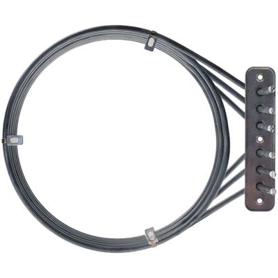 Rezistenta cuptor 5600W, 230V, cu 3 circuite, int. ø 224 mm, ext. ø 235 mm, UNOX XVC305, RS1205A0 - 417553