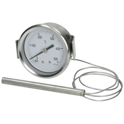 Termometru cuptor 0+500°C, montaj ø 60 mm, bulb ø 10x54 mm, capilar 700 mm - 541054