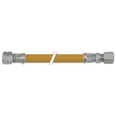 Furtun de gaz, racord filet pe stanga ¼ ", racord pentru tub 8 mm, L 1500 mm - 250042