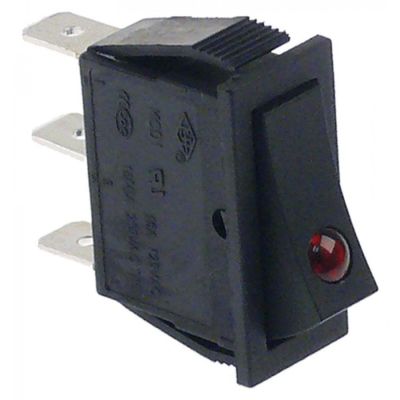 Intrerupator basculant 16 A, 250 V, montare 30x11 mm - 301039