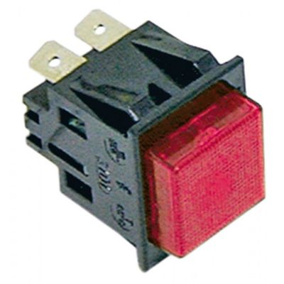 Intrerupator cu buton 27,2x22,2 mm - Cod 345090