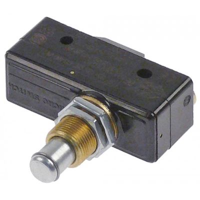 Microintrerupator cu buton, contact 1CO, 20A, 250V, filet M12x1 mm, forta de apasare 250 g - 345138