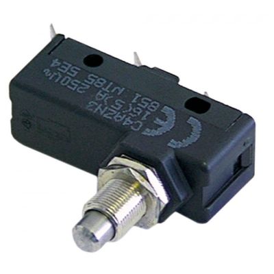 Micro intrerupator cu pin, contact 1 CO, 16 A, filet M10x1 - 345156