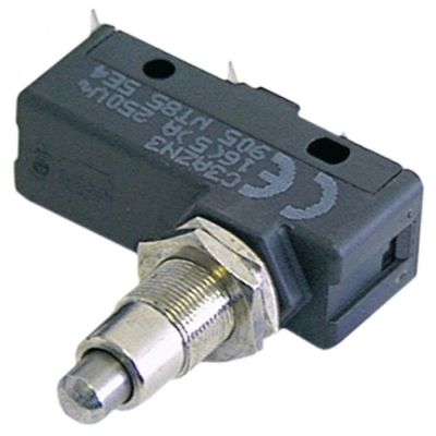 Micro intrerupator cu pin, contact 1 CO, 16 A, filet M12x1 - 345258
