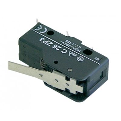 Micro intrerupator cu lamela, contact in comutatie 1 CO, 16 A, 250 V - 345268