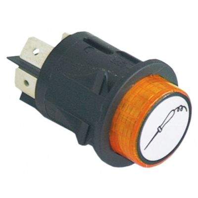 Intrerupator buton ø 25 mm - Cod 345392