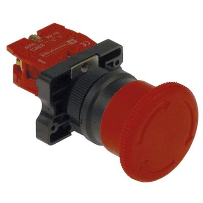 Intrerupator ciuperca rosu de urgenta ø 22 mm - 345461