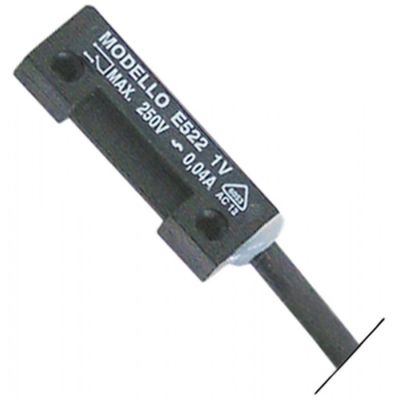 Micro intrerupator magnetic 40 x 13 mm, 1NO, 250 V, putere nominala 0,04 A, 10 W - 345504