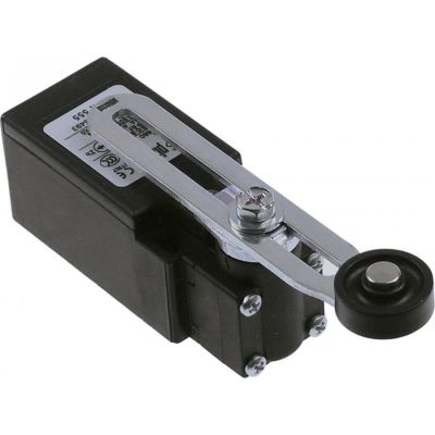 Intrerupator de pozitie Pizzato serie FR, cap orientabil cu rola reglabila, contacte 1NO+1NC - 345509