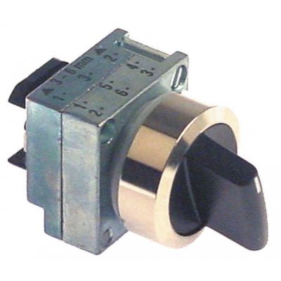 rotary switch ø 22mm switching sequence 1-0-2 - Code 345527