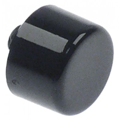 Buton negru, ø 11,9mm - 345538