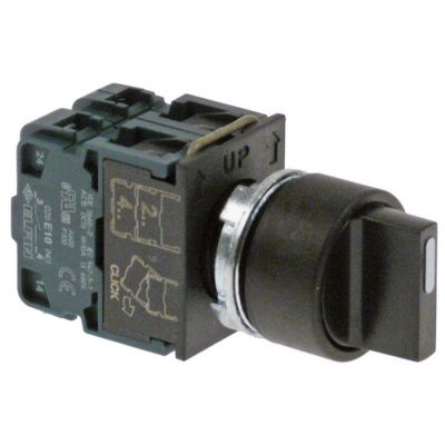 intrerupator rotativ ø22mm 2NO complet secvență de comutare 0-1-2