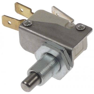 microintrerupator L filet 17mm 250V 16A 1CO racord F6,3 ridicare 7mm forță de acționare: 500g