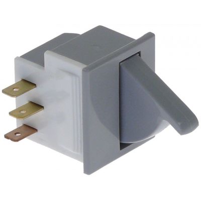 intrerupator comutator 250V 5A 1CO racord F4,8 L 27.5mm tip forță de acționare: 150g