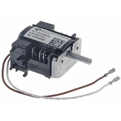 intrerupator cu came 2 poziții de operare 2NO secvență de comutare 0-1 16A ax ø 6x4,6mm