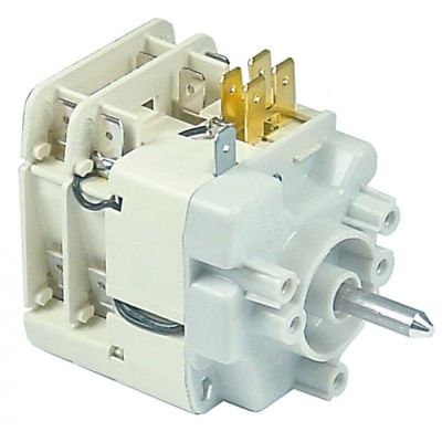 Timer 120 minute, MS65, contacte 1CO/2NO/1NC, 16A, 250V, ax 6x4,6 mm - 350074