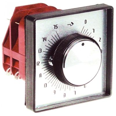 Timer, 15 minute, 4 poli, 2NO/2NC, 16 A - Cod 350092