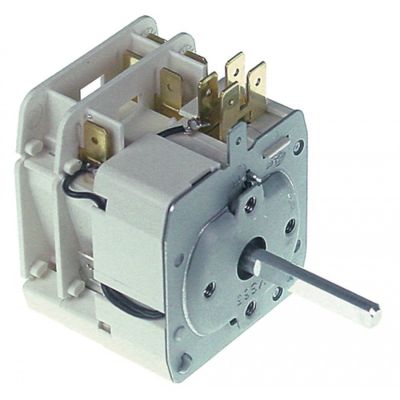 Timer MS65, 60 minute, contacte 2CO/1NO, 16 A, 250 V, ax ø 6x4.6 mm - 350108