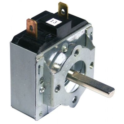 Timer 30 minute, contact 1 NO, 16A, 250V, ax ø 6x4.6 mm - 350117