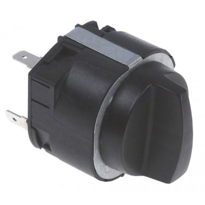 timer operation time 60 seconds, impulse mechanical 2 -poles, 2NO at 250V, 16 A, shaft 3,5x3,5mm - Code 350119