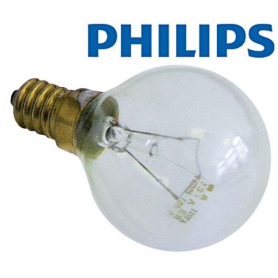 Bec cuptor tip E14 230V 40 W, 230 V, t.max. 300°C, ø 45 mm, L 75 mm, Philips - 357154