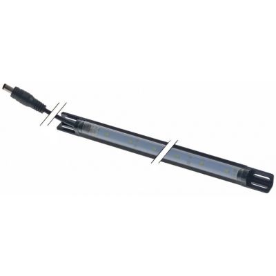 bară LED L 580mm L 18mm Î 13mm negru/transparent număr de lămpi 25 lungime cablu 210mm