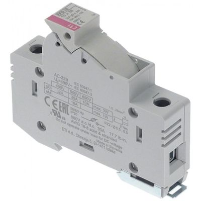 Suport sigurante fuzibile de ø10x38 mm, 1 -pol, 32 A, 690 V - 358075