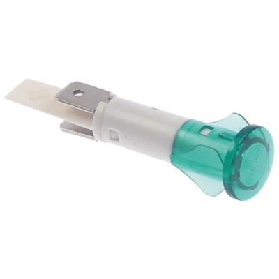 Lampa indicatoare verde, 400 V, montare ø 10 mm - 359019