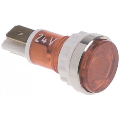 Lampa indicatoare ø 12 mm, 24 V, rosie - 359024