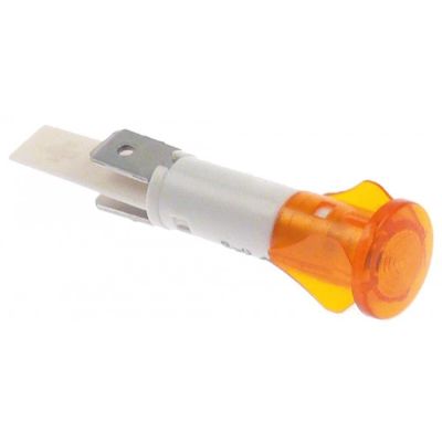 Lampa indicatoare galbena, 400 V, montare ø 10 mm - 359034