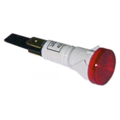 Lampa indicatoare rosie ø 14 mm, 230 V - 359147