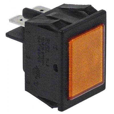 Lampa indicatoare - martor, 230 V, galbena, montare 30x22 mm - 359156