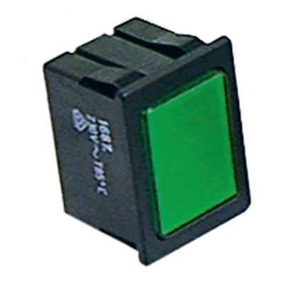 indicator lamp 30x22mm 230 V green type Marquardt 1667.. - Code 359178
