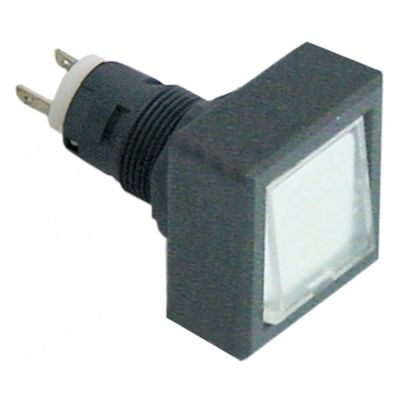 signalling device mounting ø 16mm clear square - Code 359181