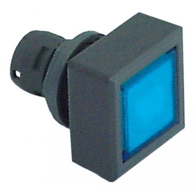 Buton albastru, montare ø 16 mm - 359196