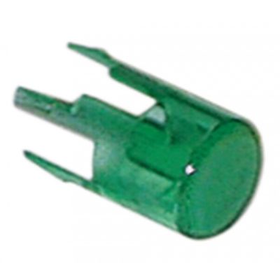 Capac lentila, ø 12,2 mm, verde - Cod 359247