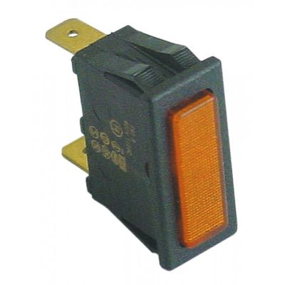 indicator lamp 30x11mm 400V yellow - Code 359268