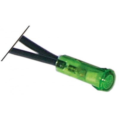 indicator lamp ø 9mm 24V green with cord - Code 359318