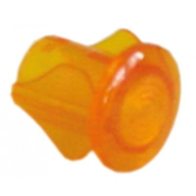 signal bulb socket ø10mm orange round - Code 359414