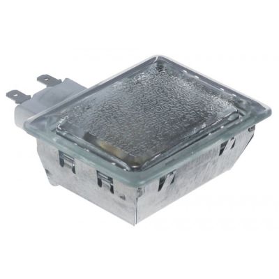 Lampa cuptor completa 25 W, 230 V, 70 x 55 mm, bec E14, temp.resist. 300°C - 359454