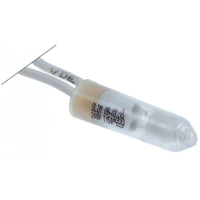 indicator element 240 V orange cable length 290 mm ø 8 mm - Code 359466