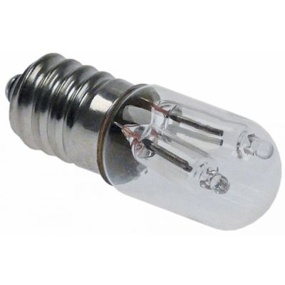 glow lamp E14 380 V clear L 54 mm - Code 359605