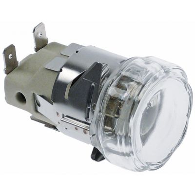 Lampa cuptor completa 15W, 230V, montare in ø 35,5 mm, temperatura maxima 300°C - 359718