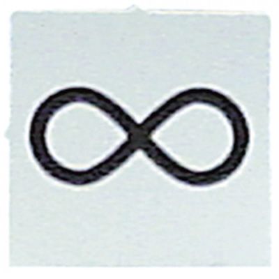 Simbol pentru buton functionare continua/infinit, pentru masina de spalat vase - 359796