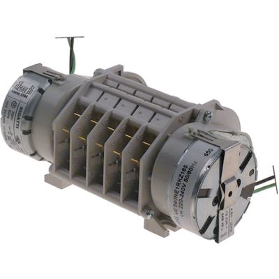 Timer Bigatti SER005 / 80805, timpi 72 secunde - 4,8 minute, cu 2 motoare 230 V si 5 camere - 360390