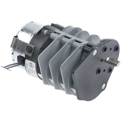 Timer CDC 11804, cu 1 motor, 4 camere, 120 s, 230 V, ax ø 6x4,6 mm - 360412