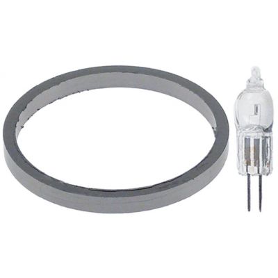 lampa cuptor incl. garnitură  ø montaj 10mm 12V 10watt dulie G4 CONVOTHERM rez.temp. 300°C